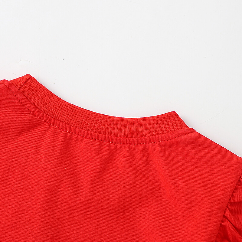 Little maven Sügis Lasteriided Multifilm Hirved Tikand Pikad varrukad Beebi tüdrukud T-särgid Puuvillased topid Jõululaste riided