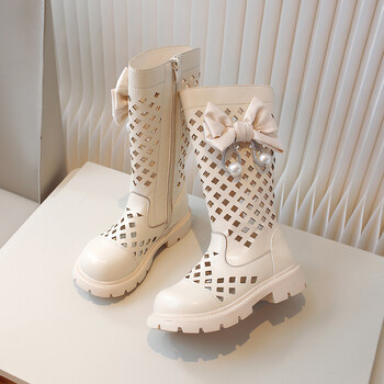 Παιδικά Princess Summer Cool Boot σανδάλια Παιδικά για μωρά καινούρια Κορίτσια Ψηλές μπότες Hollow Out Ανοιξιάτικα Μόδα Αντιολισθητικά παπούτσια