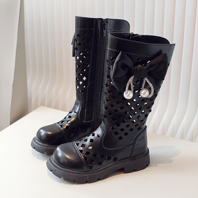 Παιδικά Princess Summer Cool Boot σανδάλια Παιδικά για μωρά καινούρια Κορίτσια Ψηλές μπότες Hollow Out Ανοιξιάτικα Μόδα Αντιολισθητικά παπούτσια