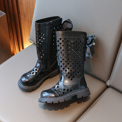 Παιδικά Princess Summer Cool Boot σανδάλια Παιδικά για μωρά καινούρια Κορίτσια Ψηλές μπότες Hollow Out Ανοιξιάτικα Μόδα Αντιολισθητικά παπούτσια