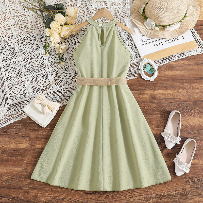 Haljine za djevojčice Viseće haljine do struka Tinejdžerske ležerne modne haljine za 8 9 10 11 12 godina Dječja odjeća