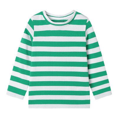 Mudkingdom T-shirt majica za dječake i djevojčice, majica s dugim rukavima na pruge za djecu, majica s O-izrezom, prugaste majice, dječja odjeća, moda