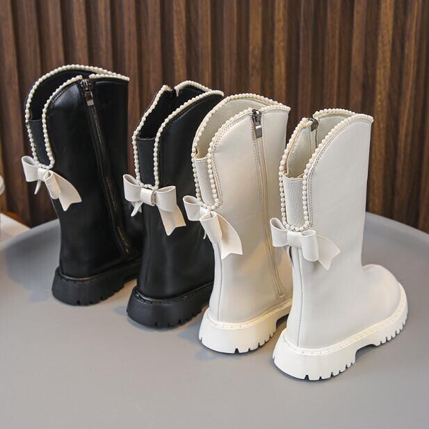 Tüdrukutele pikad saapad Printsessi nahast lumesaapad lastele Chelsea moesaapad Chilren lumespordijalatsid Laste tossud tüdrukutele