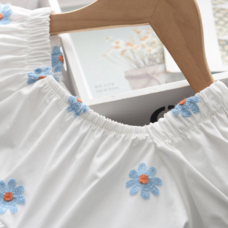 Tüdrukutele vabaaja kleit, lilleline kleit, uus suvine mood lastele printsesskleidid, magusad lillelised kleidid lastele peoõhtu Vestidos armsad ülikonnad 3-7 a.