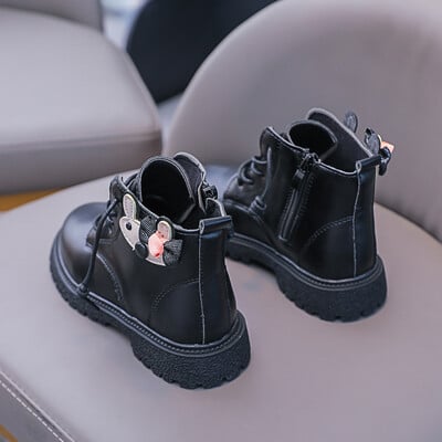 Cizme pentru fete Cizme scurte pentru copii Cizme cu talpă moale Cizme prințesă Pantofi copii pentru fete Pantofi de iarnă pentru fete Botas Mujer Tenis