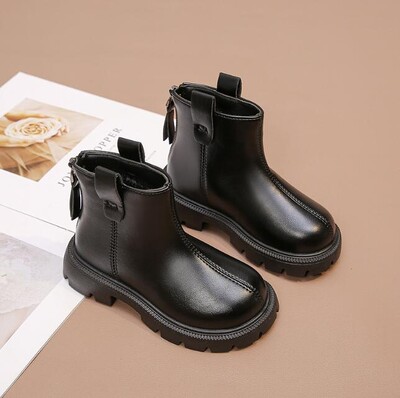 Noua Toamnă Copii Cizme din piele Pantofi pentru băieți Ghete de modă pentru copii Cizme de zăpadă pentru bebeluși Pantofi sport de iarnă pentru fete