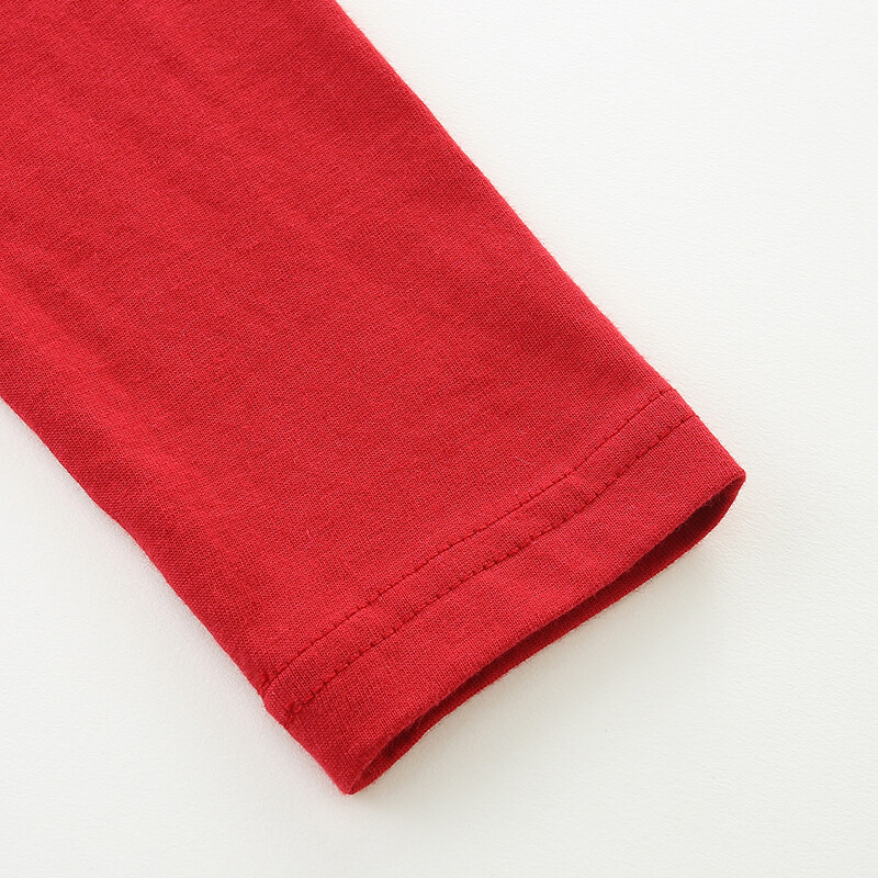 Little Maven Bebeluși Fetițe Haine pentru copii Îmbrăcăminte pentru copii Toamna 2024 Tricou cu mâneci lungi de cerb din desene animate Topuri din bumbac de primăvară