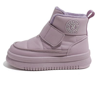 Babaya laste puuvillased kingad, tüdrukute lumepuuvillased plüüsis lühikesed saapad, talv 2023 uued poiste puuvillased lumesaapad lastele