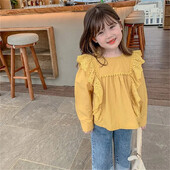 Naiste kevad/sügis pitssärk Stiilne beebisärk Laste 2024. aasta uus mudel Korea versiooni nukk