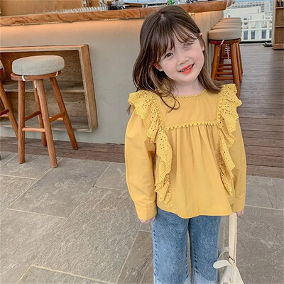 Naiste kevad/sügis pitssärk Stiilne beebisärk Laste 2024. aasta uus mudel Korea versiooni nukk