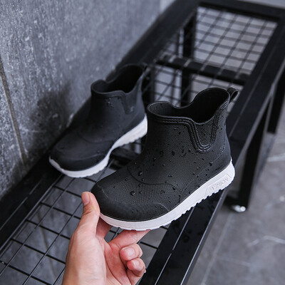 UUS 2022. aasta kevadised laste vihmasaapad, pehmed veekindlad kingad, sügis, poisid, tüdrukud, libisemiskindlad, kulumiskindlad poolsaapad