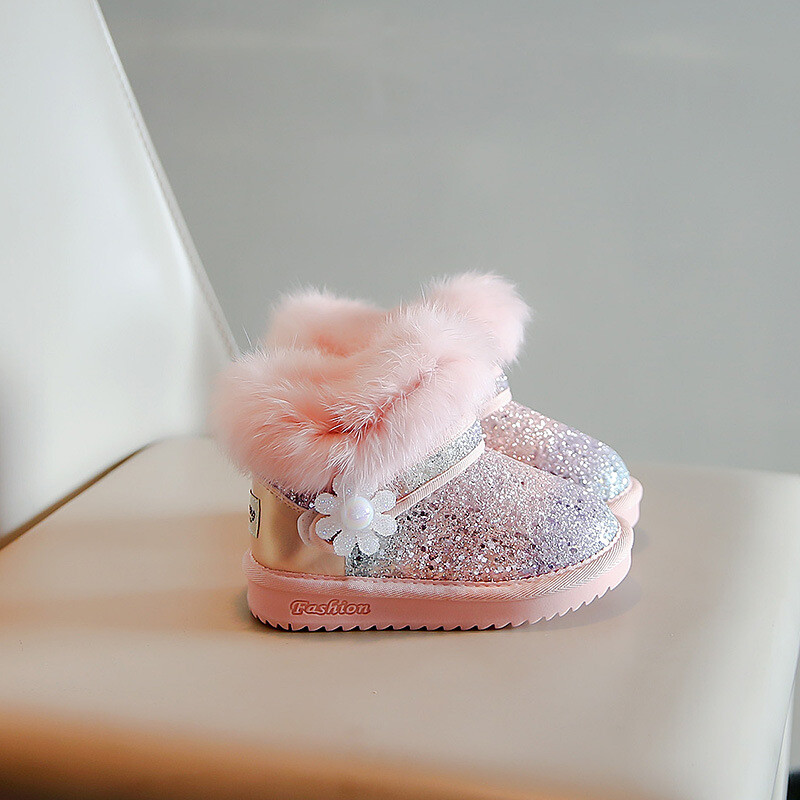 스노우부츠 Laste lumesaapad 2023 Talvesaabas Pehmed puuvillased jalanõud, soojad poolsaapad, libisemisvastased keskmised suured lastejalatsid, polsterdatud saapad