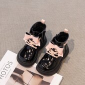 Tüdrukute saapad 2023 Beebikingad kitkutud lühikesed saapad Printsessi puuvillased talvekingad Moodsad угги Женские Зимние Roupa Infantil Menina 신발