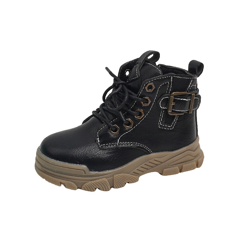 Poiste nahast saapad Beebi kingad tüdrukutele lühikesed saapad tüdrukutele pahkluusaapad platvormsaapad talvekingad tüdrukule Botas Para Niñas