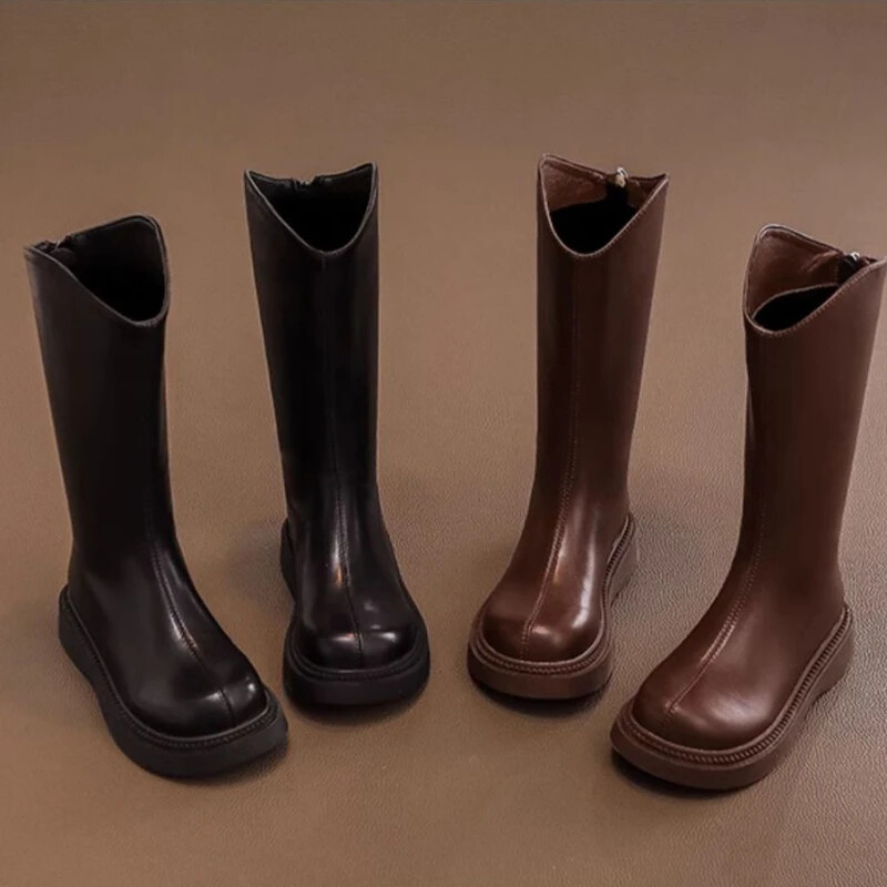 Baby Shoe Laste pikad saapad Baby Girl Boot Printsess Boot Kid King Kid Girl Сапоги Детские Девочкам Зимние Ботинки Детские