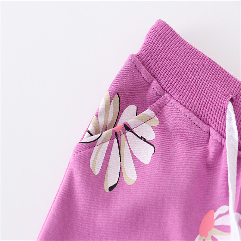 Jumping Meters 2-7T Trenirke jednoroga za djevojčice Popularno prodavane dječje pamučne odjeće pune dužine s vezicama Modne dječje hlače Hlače