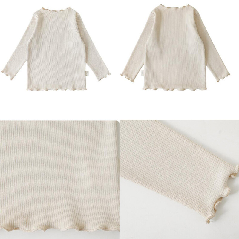 Vintage tüdrukute pitsist särk Kevadsügisene pikkade varrukatega puuvillane soonikuga lastesärk väikelastele Tüdrukute riided Lastetopsid Välirõivad 2-8a