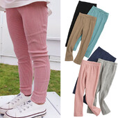 Κοριτσίστικα Κολάν Ανοιξιάτικο Φθινοπωρινό Παντελόνι για Παιδιά Κλωστή Ελαστική Λεπτό Παιδικό Παντελόνι Μικρό Καλσόν Βρεφικά ρούχα σε χρώμα καραμέλα