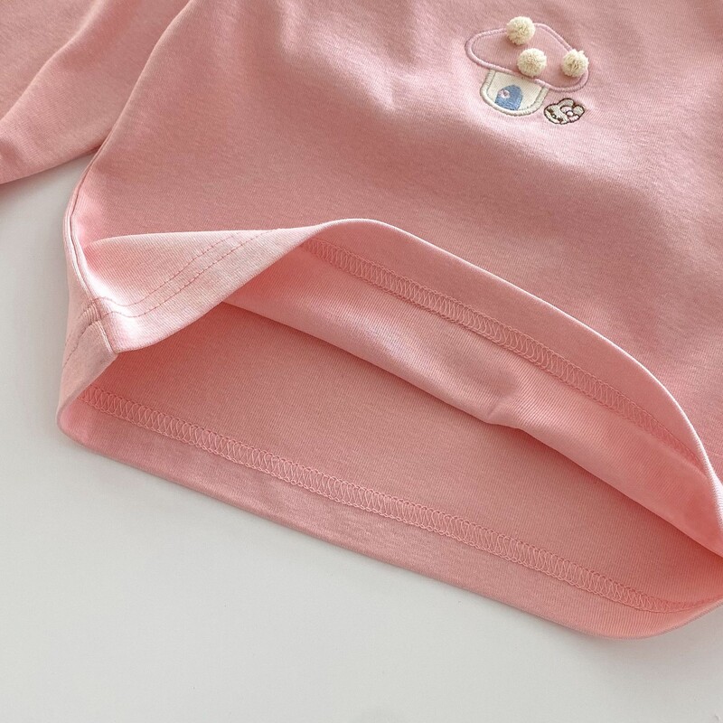 0-5 aastat kevad-sügis väikelaste alussärgid pärlseene väikeste tüdrukute särgid mitmekülgne hingav pehme beebitüdruku pullover