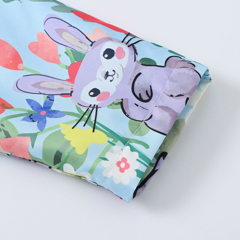 Copii mici Copii Bebeluși Băieți Fete Imprimeuri cu mânecă lungă Jachetă rezistentă la vânt cu glugă, ușoare, paltoane pentru copii, jachetă casual pentru zăpadă pentru copii