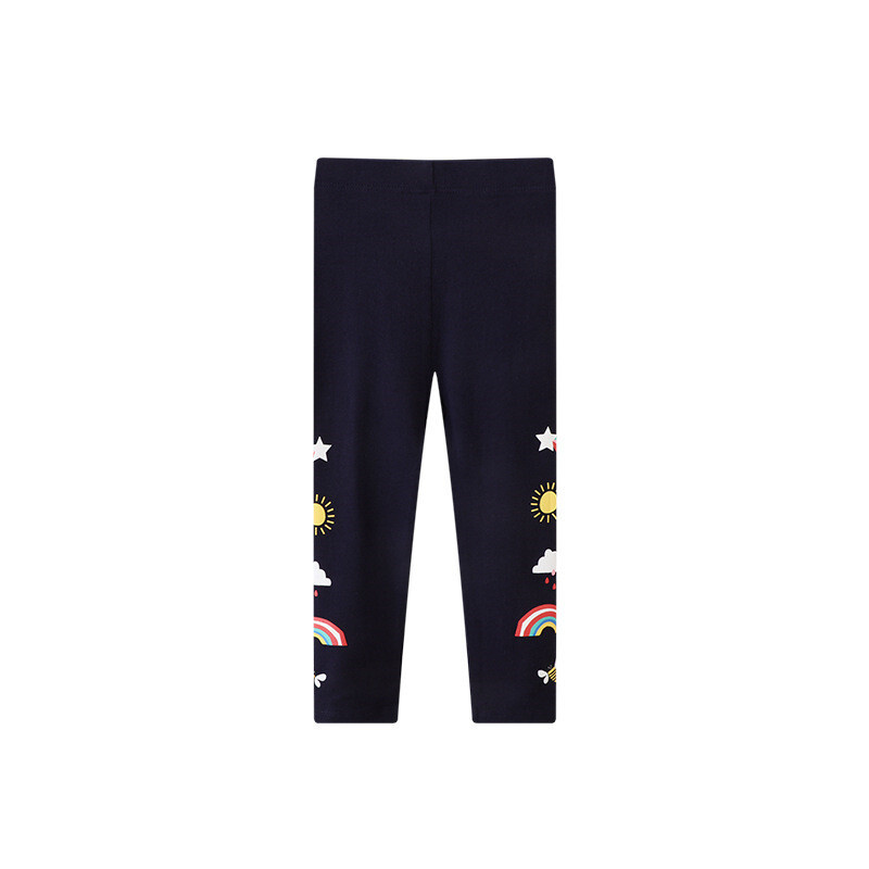 Jumping Meters Novi dolazak Dječje tajice Hlače za jesen proljeće Pune hlače za malu djecu Slatke dječje uske hlače s cvjetnim uzorkom