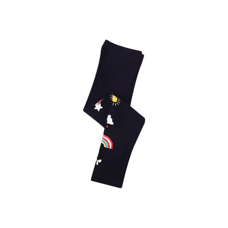 Jumping Meters Novi dolazak Dječje tajice Hlače za jesen proljeće Pune hlače za malu djecu Slatke dječje uske hlače s cvjetnim uzorkom