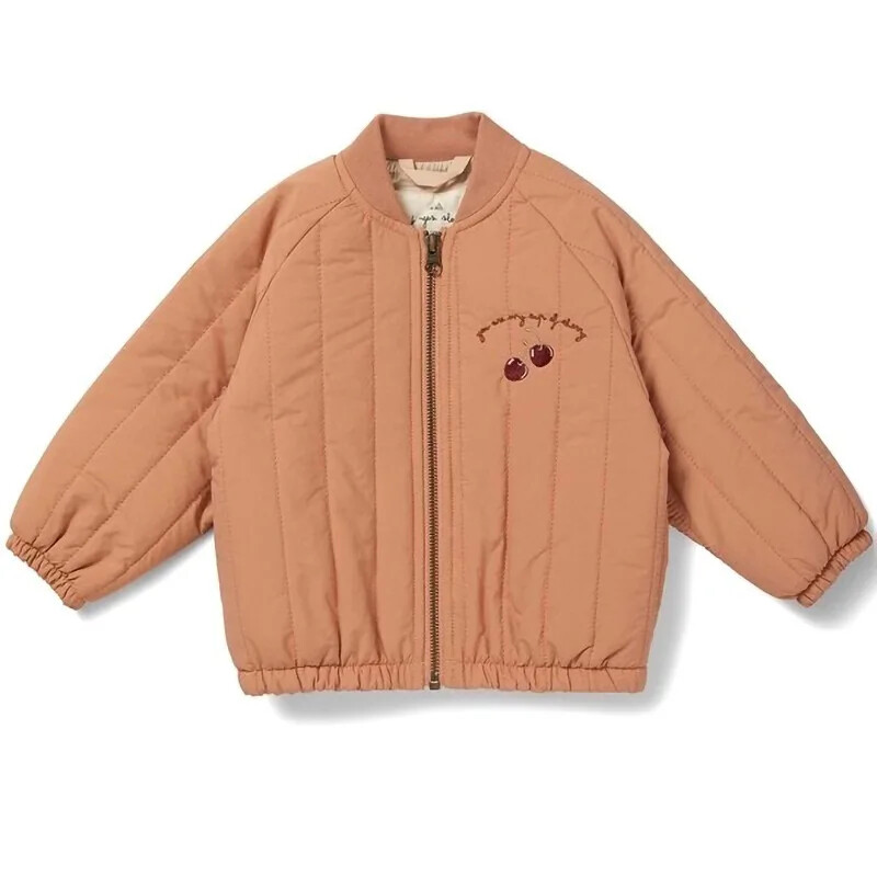 Есенно-зимно агнешко поларено детско яке Удебелено ветроустойчиво яке за момичета Памучно палто Подплата Плюшени якета за момчета с анимационни бродерии 2-6 г.