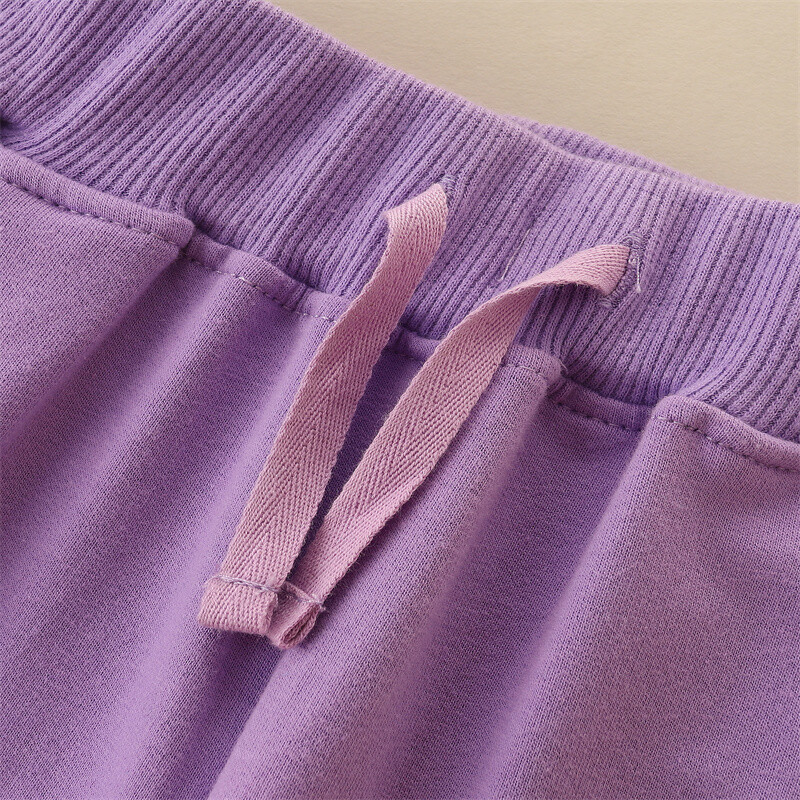 Hüppemeetrid 2-7T Tüdrukute dressipüksid Maasikas Tikand Pingutusnöör Lasteriided Kuum müüa väikelaste püksid püksid