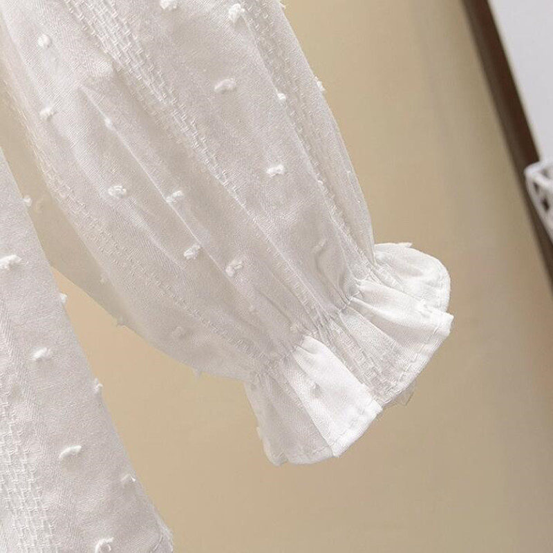 Cămași cu mânecă lungă din dantelă pentru fete de școală pentru copii mici, adolescenți, fete, bluze albe, bluze, cămașă pentru copii, haine pentru copii 6 8 10 12 14 ani