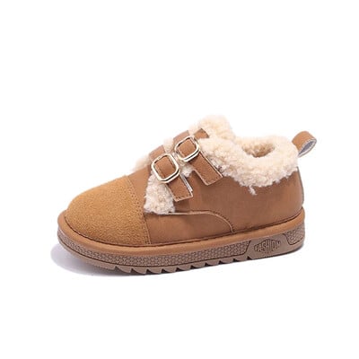 Lapsed Beebi talvejalatsid poisid, tüdrukud, konks aasa, karusnahast saapad, pahkluu 2023, lapsed, soojad libisemiskindlad vabaajajalatsid, metallist lukk 23-36
