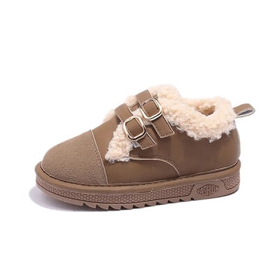 Lapsed Beebi talvejalatsid poisid, tüdrukud, konks aasa, karusnahast saapad, pahkluu 2023, lapsed, soojad libisemiskindlad vabaajajalatsid, metallist lukk 23-36