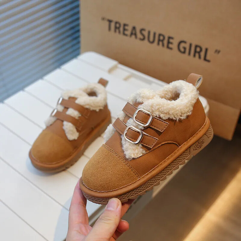 Lapsed Beebi talvejalatsid poisid, tüdrukud, konks aasa, karusnahast saapad, pahkluu 2023, lapsed, soojad libisemiskindlad vabaajajalatsid, metallist lukk 23-36