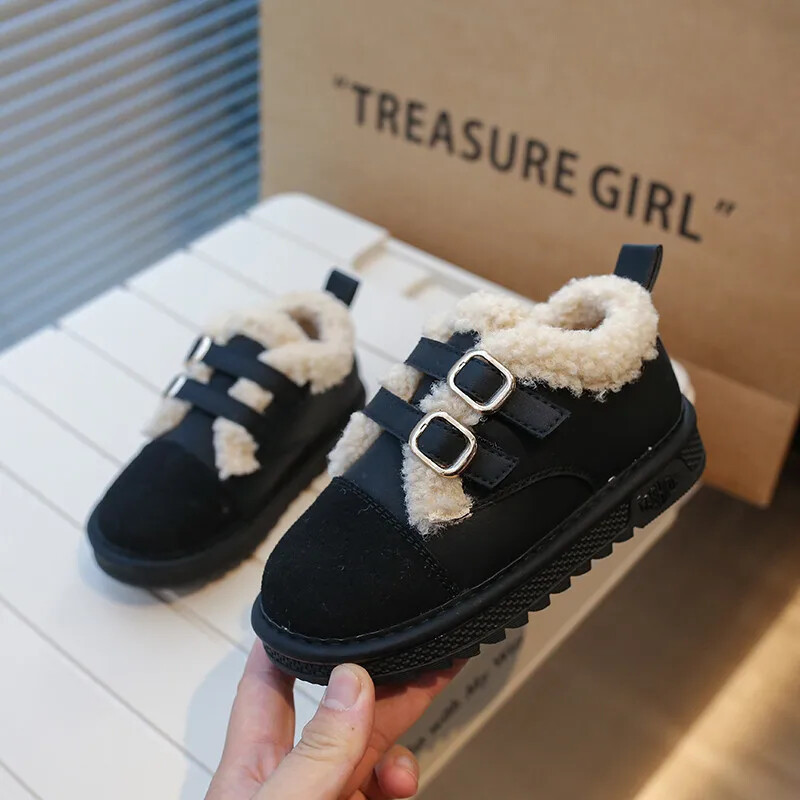 Lapsed Beebi talvejalatsid poisid, tüdrukud, konks aasa, karusnahast saapad, pahkluu 2023, lapsed, soojad libisemiskindlad vabaajajalatsid, metallist lukk 23-36