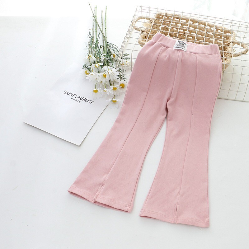 Kvaliteetne puuvill 2024, uus Korea, tüdrukute sääripüksid, laste vabaaja püksid, kevadised õhukesed püksid, tüdrukute sügispüksid 2–8 a.