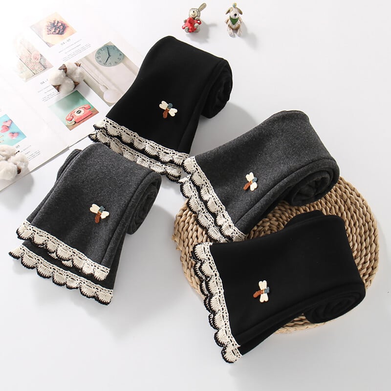 Tüdrukute säärised 2023 Uusimad tüdrukute õhukesed püksid kevad-sügispüksid lastele vabaaja stiilis tüdrukute riided