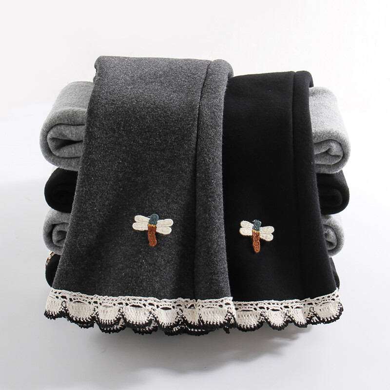 Tüdrukute säärised 2023 Uusimad tüdrukute õhukesed püksid kevad-sügispüksid lastele vabaaja stiilis tüdrukute riided