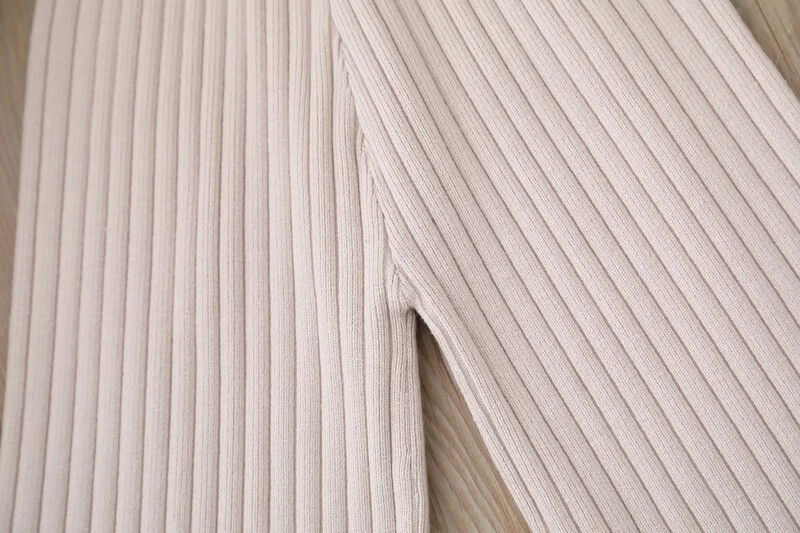 Jesen 2023. Nove pletene hlače širokih nogavica, korejske džemper hlače za dječake i djevojčice, dječje ležerne hlače, široke hlače na pruge