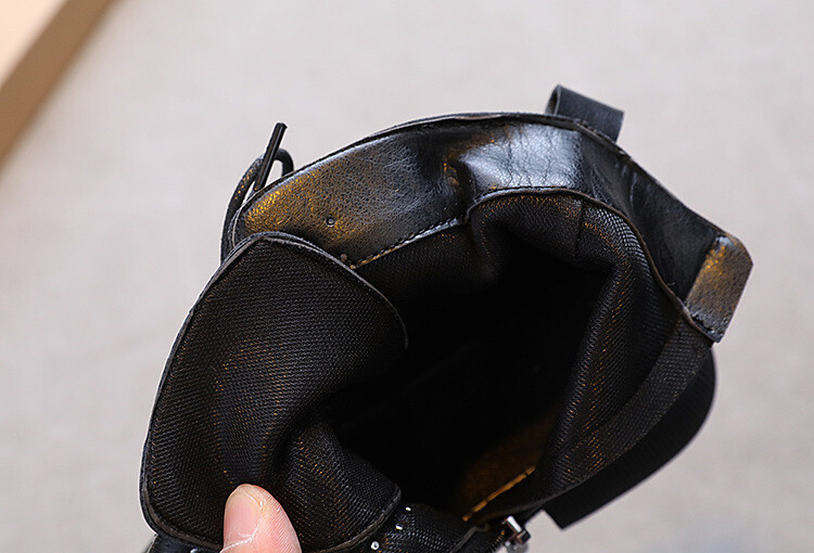 Sportske čizme za djevojčice, proljeće, jesen, nove male princeze, jednostruke čizme, modne perle za gležnjeve, kratke dječje čizme, dječje cipele 3-12