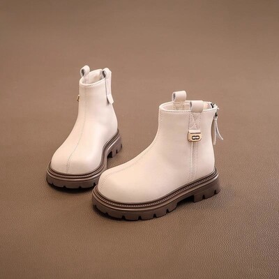 Sügismood Tüdrukute Saapad Kõrged Lastejalatsid Pehme tald, libisemiskindel suurus 27-37