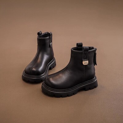 Sügismood Tüdrukute Saapad Kõrged Lastejalatsid Pehme tald, libisemiskindel suurus 27-37