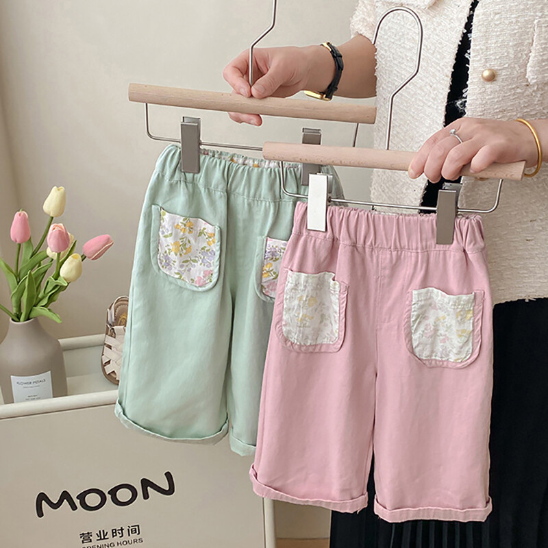 Нови детски панталони Milancel Летни панталони против комари за момичета 2024 г. Детски свободни широки панталони с дължина до глезена