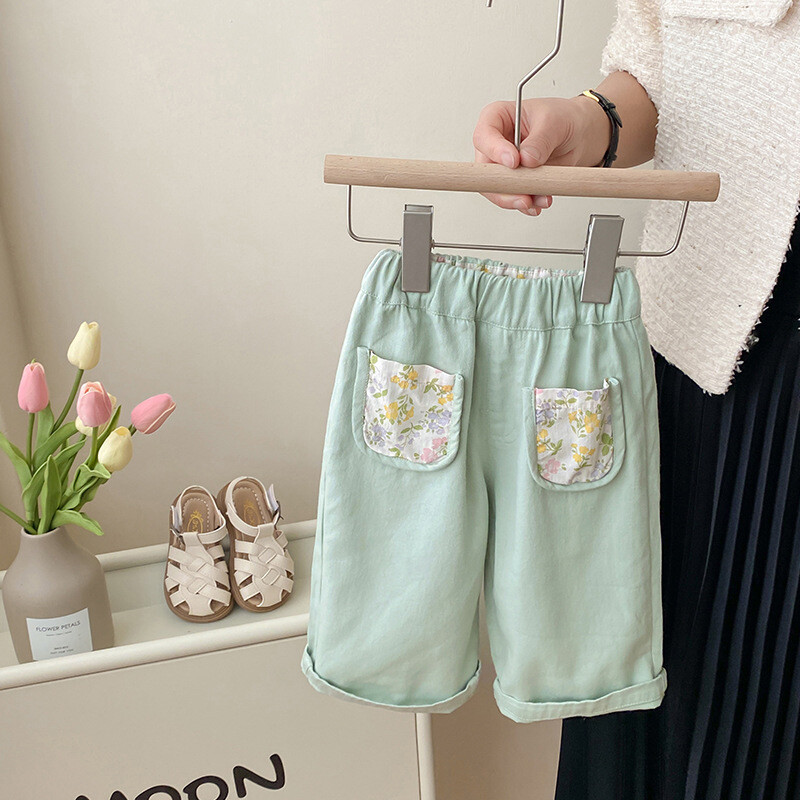 Нови детски панталони Milancel Летни панталони против комари за момичета 2024 г. Детски свободни широки панталони с дължина до глезена