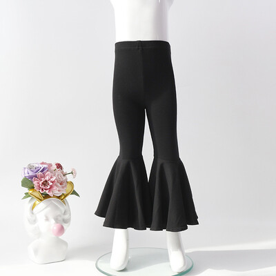 Uued suvised lapsed, tüdrukud, säärtega, laste vabaaja elastsed püksid, ühevärvilised, õhukesed püksid, tüdrukud, püksid B2580