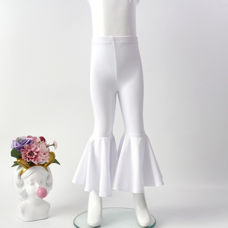 Uued suvised lapsed, tüdrukud, säärtega, laste vabaaja elastsed püksid, ühevärvilised, õhukesed püksid, tüdrukud, püksid B2580