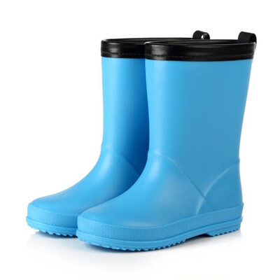 2023 Зимни детски ботуши за дъжд Момчета Момичета Гумени ботуши с розово жълто Деца Прекрасни дъждовни ботуши Водни обувки за деца