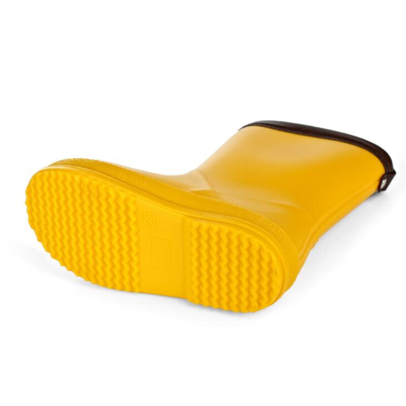 2023 Зимни детски ботуши за дъжд Момчета Момичета Гумени ботуши с розово жълто Деца Прекрасни дъждовни ботуши Водни обувки за деца