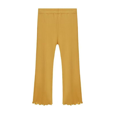 Dječje ljetne ledeno svilene lepršave hlače Dječje dnevne ležerne hlače Modne duge hlače za žene Dječje hlače