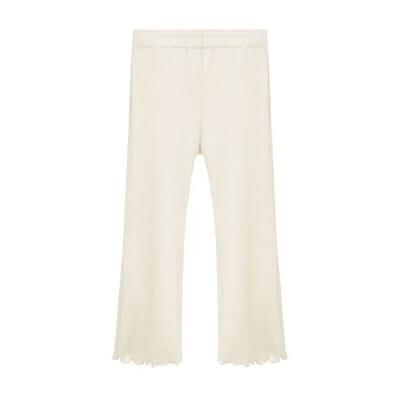 Dječje ljetne ledeno svilene lepršave hlače Dječje dnevne ležerne hlače Modne duge hlače za žene Dječje hlače