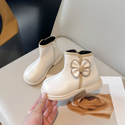 Sügis- ja kevadmood PU-naiste lastesaapad, libisemiskindlad pehme tallaga nahast kingad, suurus 26-36