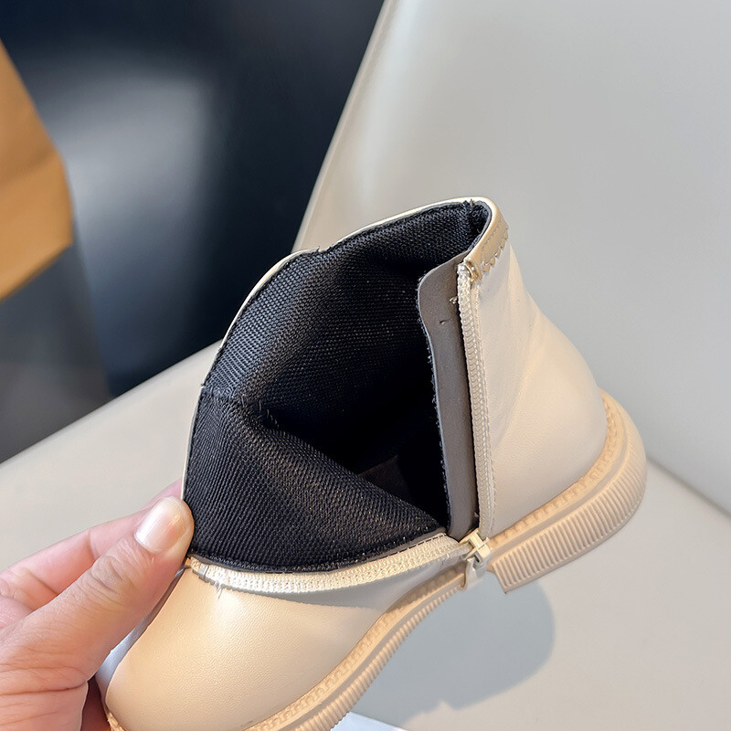 Sügis- ja kevadmood PU-naiste lastesaapad, libisemiskindlad pehme tallaga nahast kingad, suurus 26-36